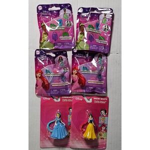 Disney Princess Bag Clips Cinderella Snow White & Mattel Fashion Accessories Lot